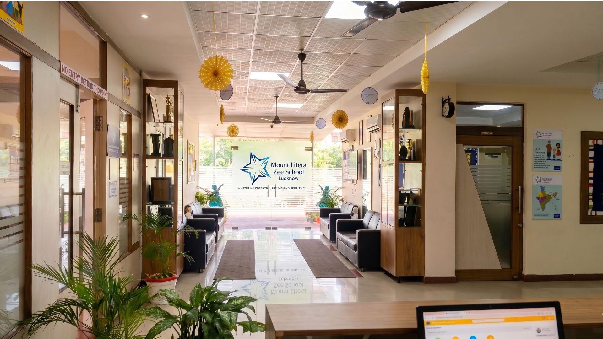 Our Campus Admin Area Entrance