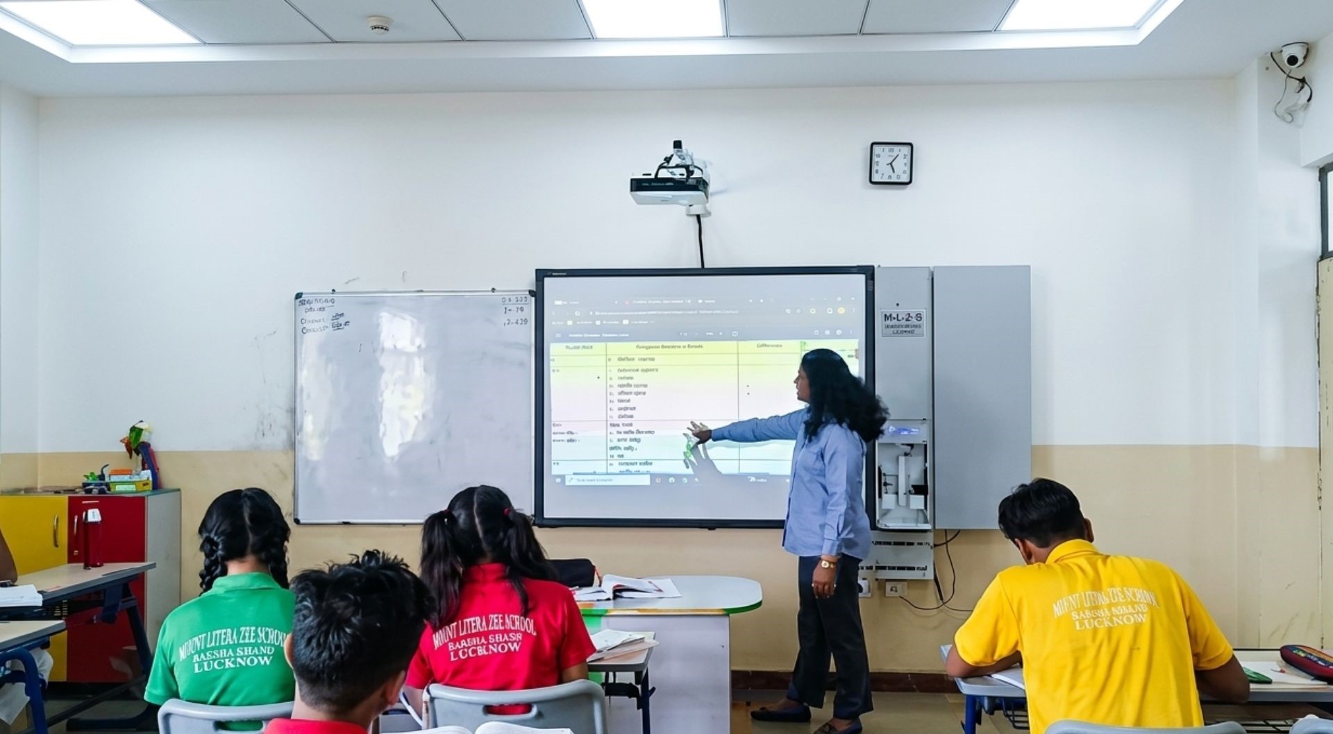 High-Tech Classrooms at Mount Litera Zee School