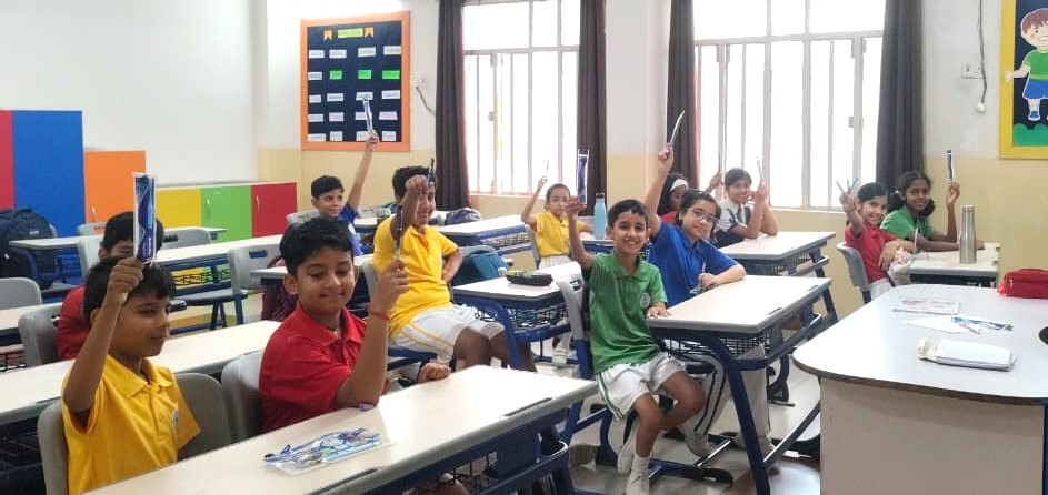 Primary classroom setting